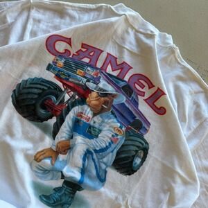 Vintage 90s Camel Joe Moster Trucks T-shirt